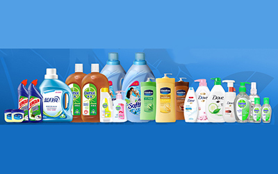 Линия упаковки бытовой химии