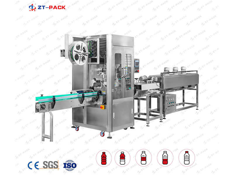Машина для нанесения термоусадочной этикетки