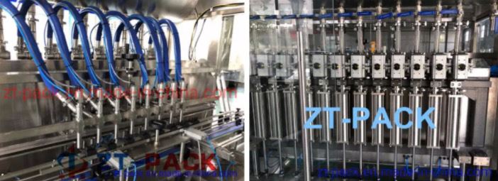 Линия розлива (с сервопоршнем)