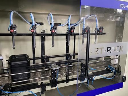 Машина для розлива агрессивных жидкостей (5л-20л)