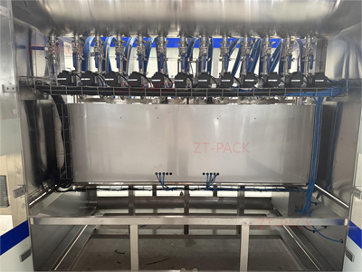 Автоматическая линейная машина розлива с магнитным насосом