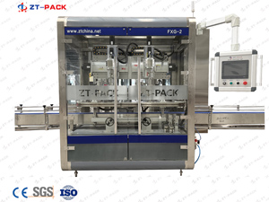 Автоматическая отслеживающая укупорочная машина с двумя головками