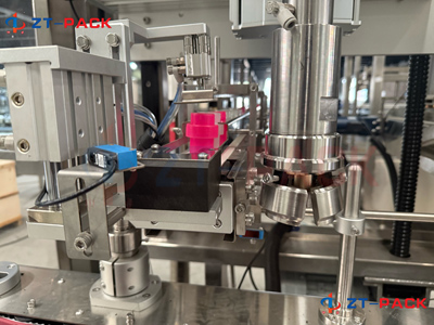 Автоматическая отслеживающая укупорочная машина с двумя головками