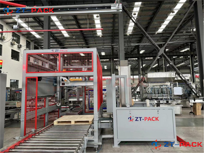 Автоматический сервоприводной паллетайзер