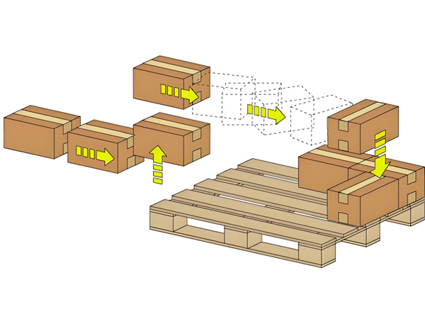 Автоматический сервоприводной паллетайзер