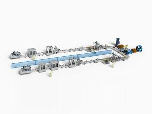 Линия для фасовки жидких и пастообразных продуктов, тара 1-5 л